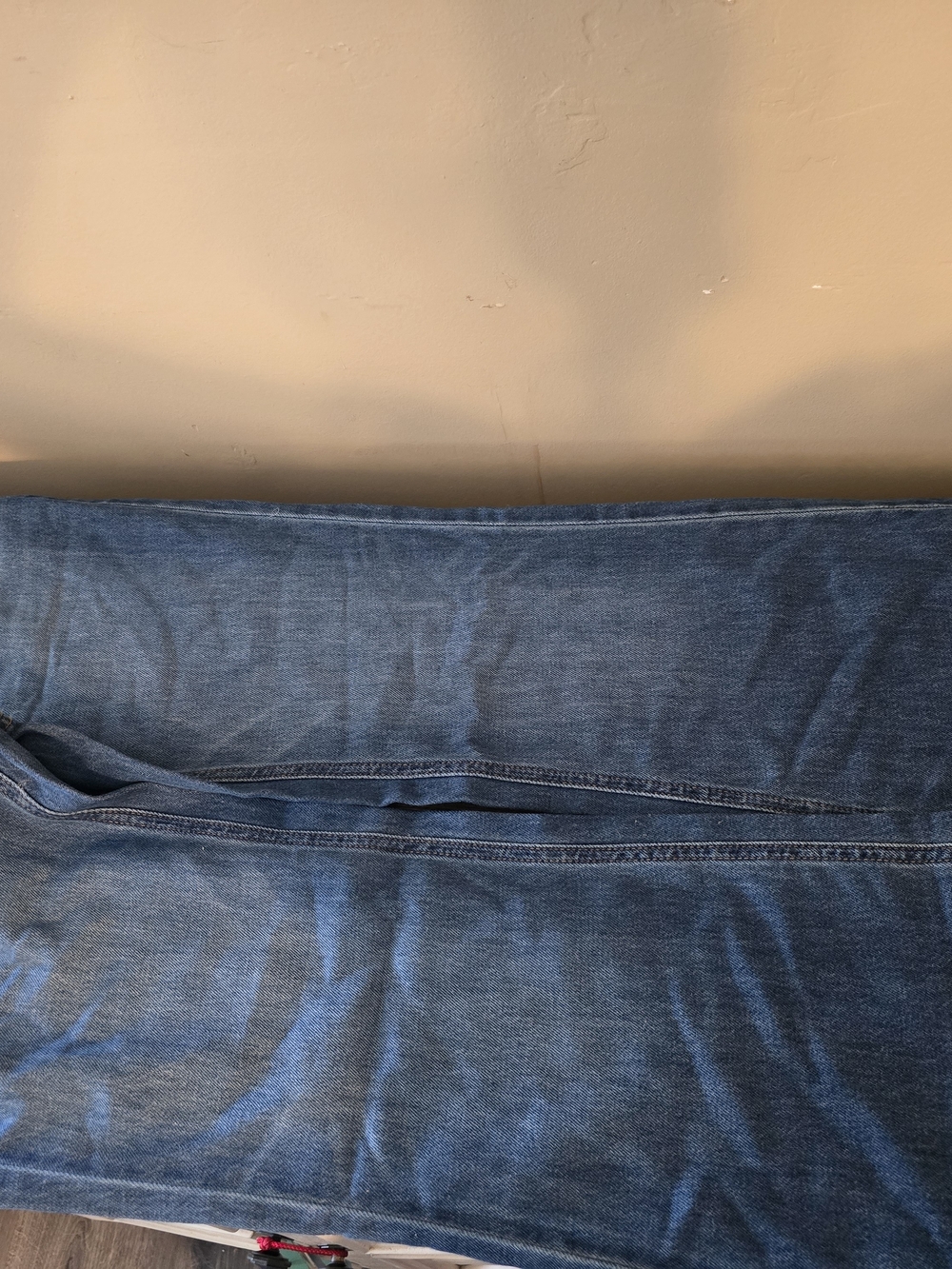 SO Women's Wide Leg Flare Jeans in Medium Blue